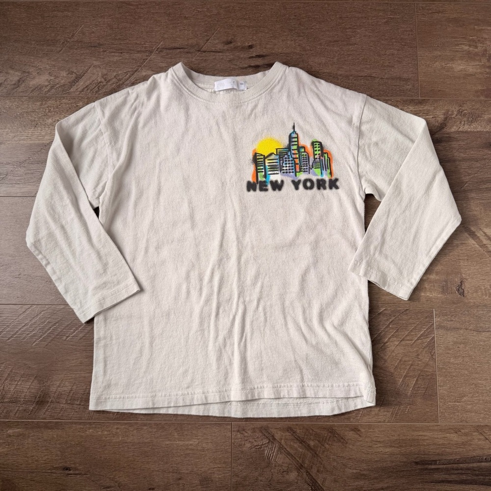 Zara New York Long Sleeve Shirt